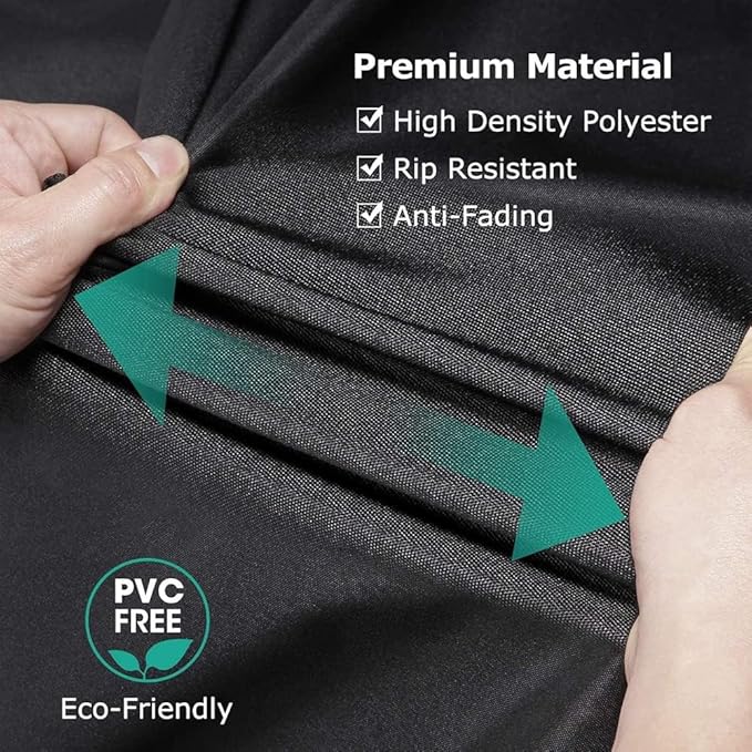 Log Splitter Cover Waterproof 900D Oxford Cloth 37.8" x 11.8" x 19.3" Suitable for 5-9 ton Gas or Electric Log splitters Weather-Resistant Wood Splitter Cover (5-9 Ton)