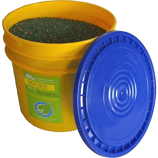 Grow Dots Extended Veg Plant Food, Single-Application, Programmed-Release Plant Nutrient Fertilizer 30lb