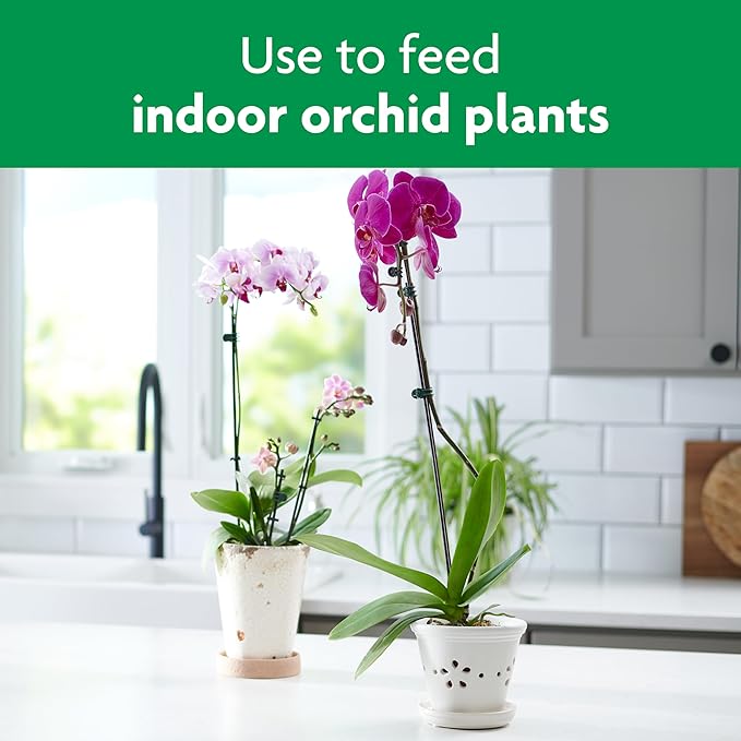 Miracle-Gro Orchid Care Bundle, Includes Potting Mix and Plant Food Mist, For Indoor and Outdoor Container Orchids