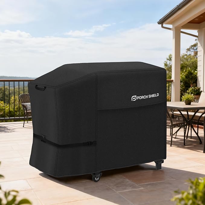 Porch Shield Griddle Cover for Blackstone 28 inch Single Shelf Griddle, Waterproof and Fade Resistant 600D Gas Grill Cover Fits for Most 2 Burner Flap Top Grill