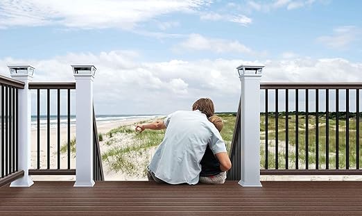 26 Pack Deck Balusters 32'' Bow Baluster, Black Metal Deck Spindle and Stairs Railing with Screws,Hollow Rectangle Deck Balusters for Deck Railing Porch(32x1.2x0.4Inch)