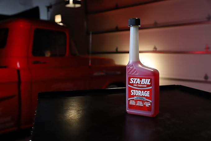 STA-BIL Storage Fuel Stabilizer - Keeps Fuel Fresh for 24 Months - Prevents Corrosion - Gasoline Treatment that Protects Fuel System - Fuel Saver - Treats 25 Gallons - 10 Fl. Oz. (22206)