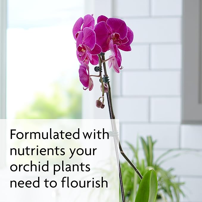 Miracle-Gro Orchid Care Bundle, Includes Potting Mix and Plant Food Mist, For Indoor and Outdoor Container Orchids