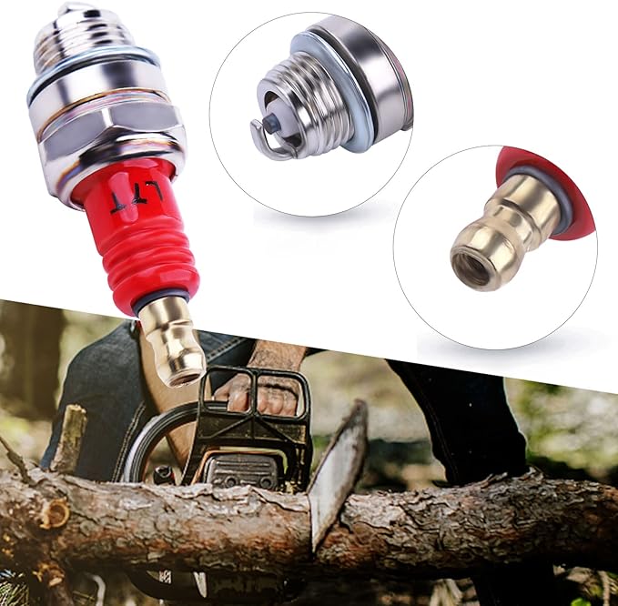 3 Pack L7T Spark Plug for 2-Stroke Small Engine for Husqvarna 33cc 43cc 47cc 49cc Chainsaw Trimmer Lawn Mower Chainsaw Trimmer Blower