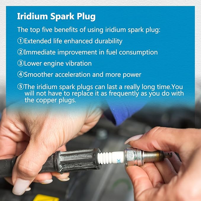 2 Pack Replacement BPR4ES Spark Plug for NGK Lawn Mower Models