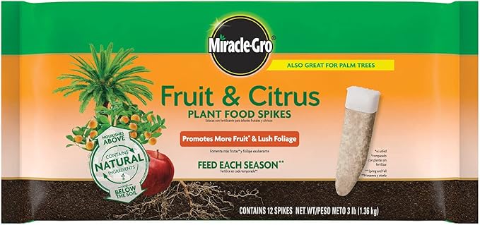 Miracle-Gro Fruit & Citrus Plant Food Spikes