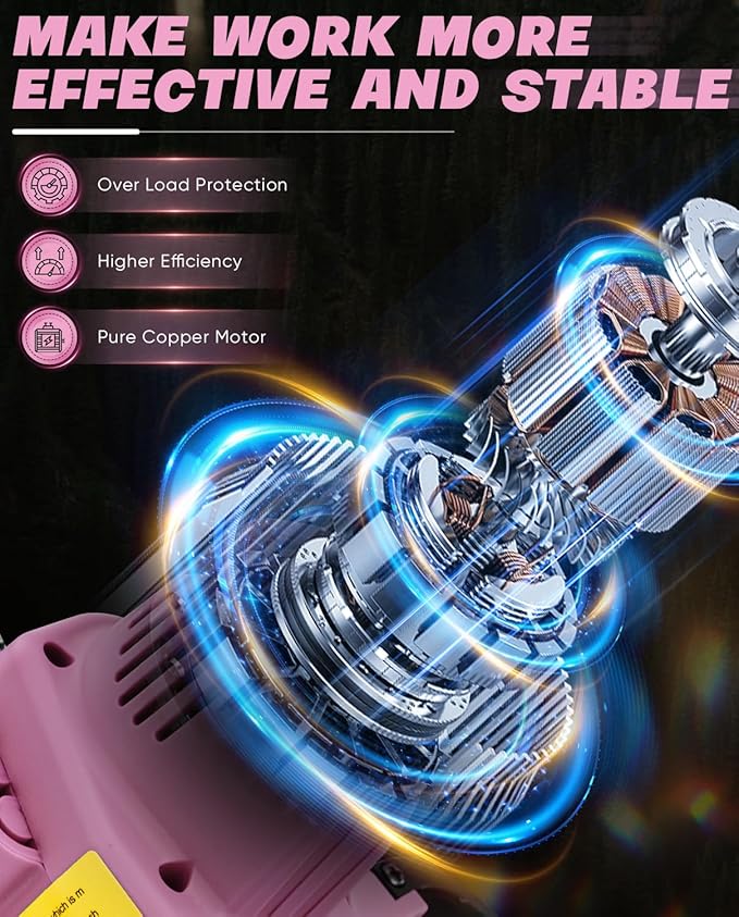 Saker Mini Chainsaw|6 Inch Chainsaws[2025 Upgraded]|Mini Cordless Electric Chain Saw|Small Handheld Portable Chain Saws Battery Powered Chain Saw for Tree Trimmer and Garden
