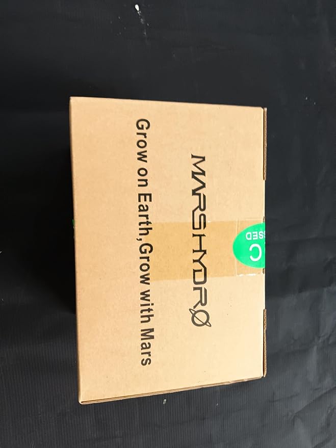 Mars Hydro M6 Grow Tent Fan, 10 Speeds Powerful Oscillating Clip Fan with Low Noise for Hydroponic Plants and Ventilation Circulation with Convenient APP/WiFi Control