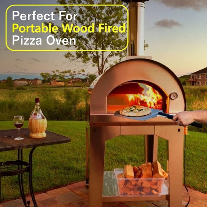 Old Potters Kiln Dried Pizza Oven Cooking Logs, Approx 12 lbs, Wood Logs for Pizza Ovens, Grills and Smokers, Solo Stove Mesa XL, Oak~ 6 Inch Mini Log, Product of USA (790 Cubic Inches)