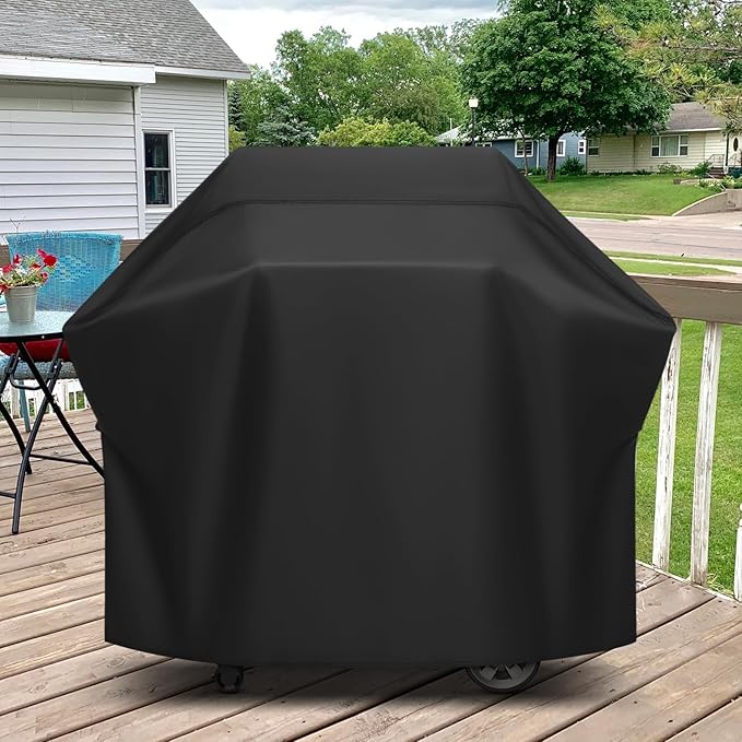 Arcedo Grill Cover for Outdoor Grill 60 Inch, Waterproof and Fade Resistant BBQ Gas Grill Cover, All Weather Protection Compatible with Weber Char Broil Nexgrill and More Grills