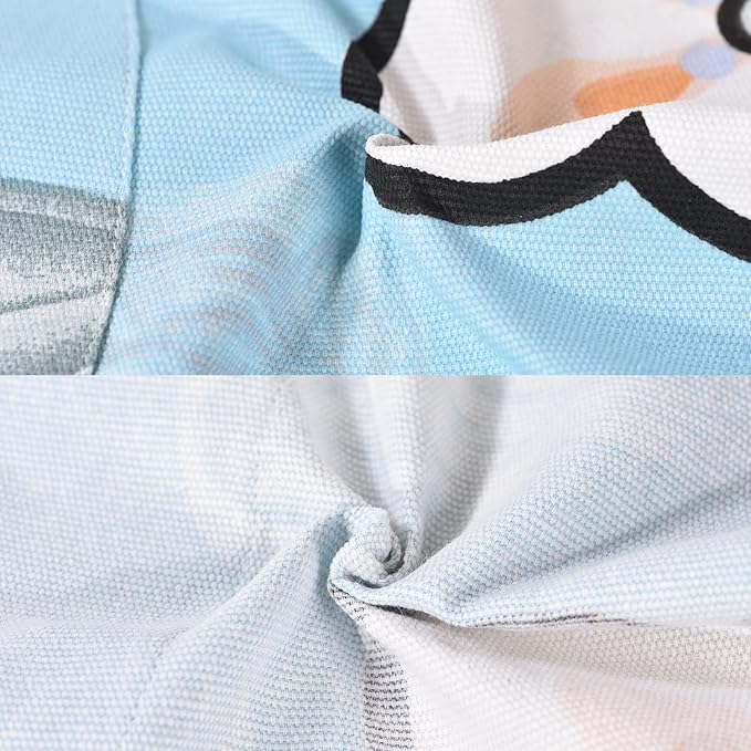 2 Pack Floral Apron for Women with Pockets, Adjustable Cotton Chef Aprons for Kitchen, Cooking, BBQ & Grill