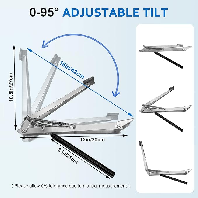 2 Pack Greenhouse Automatic Window Opener Kit - Roof Vent Auto Opener Solar Heat Sensitive Agricutural Lift Up to 15lbs Dual Spring Opener for Ventilation