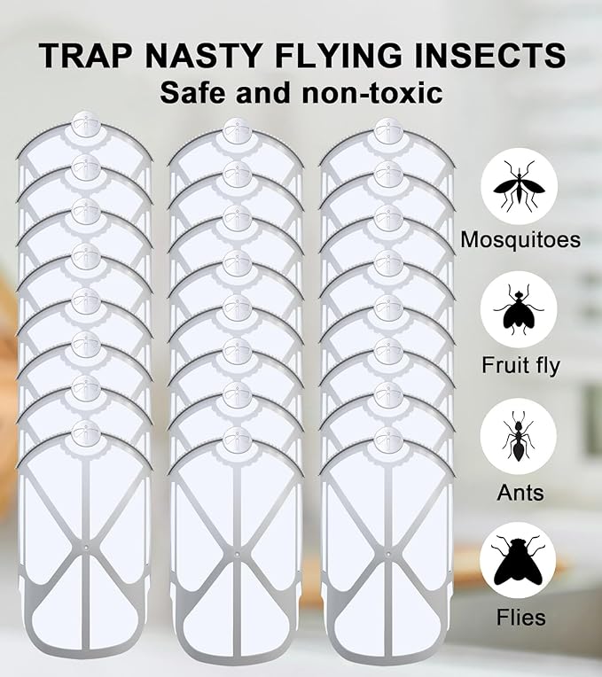 24 Pack Cartridge Refill Compatible with zevo Flying Insect Trap Refill, Cartridge Refill Compatible with zevo Flying Insect Trap M364 M364A and Max