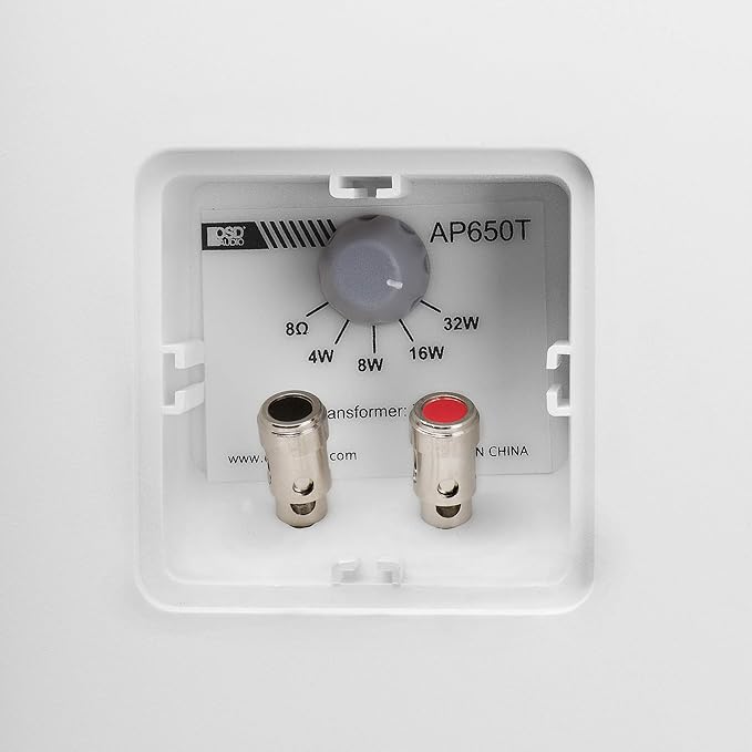 OSD 5.25" Outdoor Patio Speaker Pair 150W, IP54 Weather Resistant, Full Motion Bracket White AP525