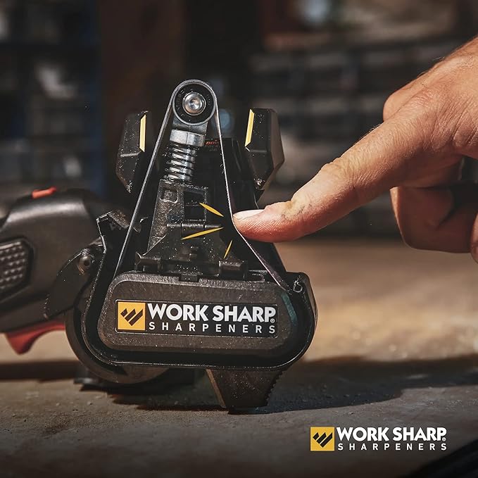 Work Sharp Knife and Tool Sharpener with extra replacement belts