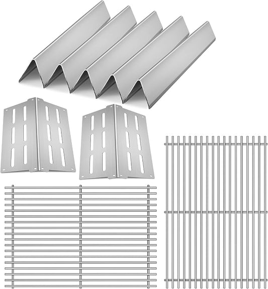 7524 7528 Cooking Grates 7622 Heat Deflectors 7620 Flavorizer Bars for Weber Genesis Grill Replacement Parts E-310 E-320 E-330 S-310 S320 S-330 EP-310 EP-320