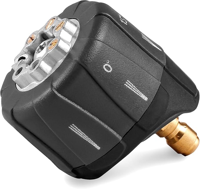 MEKOH Pressure Washer Nozzle, 7-in-1 Quick Changeover Nozzle, Adjustable Pressure Washer Nozzle with 1/4 Inch Quick Connect, 3200 PSI Spray Nozzle