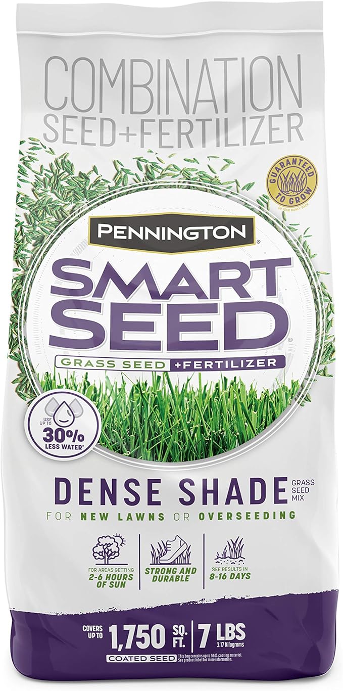 Pennington Smart Seed Dense Shade Grass Mix Bag 7 lb