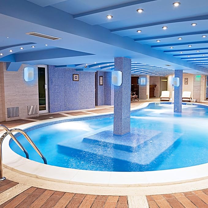 STUDIOFINIX 5.25 Inch 600W Passive Wall Mount Speakers Weather Resistant Indoor Outdoor Speakers for Patio Garage Home,2 Pairs (White)