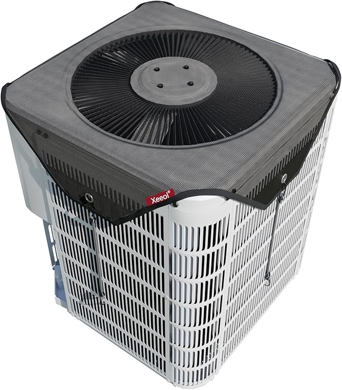 26x26 Central Air conditioner Covers for Outside, Larger Mesh AC Unit Covers Outdoor - Top Universal Defender