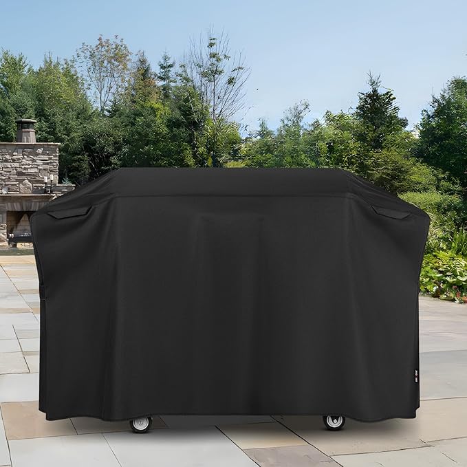 Unicook 5482 Griddle Cover for Blackstone 36 Inch Griddle with Hood, Heavy Duty Waterproof Flat Top Gas Grill Cover for Outdoor Grill, All Weather Protection, Black