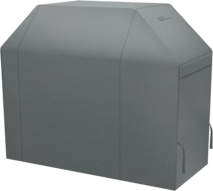 NEXCOVER Barbecue Gas Grill Cover - 55 Inch Waterproof Outdoor Heavy Duty BBQ Cover, Fade & Weather Resistant Upgraded Material, Barbecue Cover for Weber, Brinkmann, Char Broil and More