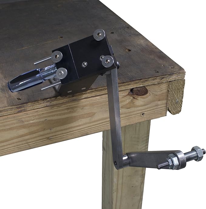 All American Sharpener Model 5000 Lawn Mower Blade Sharpener for Mulching and Standard Lawn Mower Blades