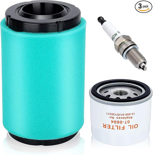 Hipa 22 883 01-S1 Air Filter for 5400 Series Maintenance Kit Cub Cadet XT1 Enduro LT 42 Oil Change Kit Kohler KS540 KS590 KS595 KS530 17 18 19 19.5HP Engine 22 083 01-S Lawn Mower Tune Up Kit