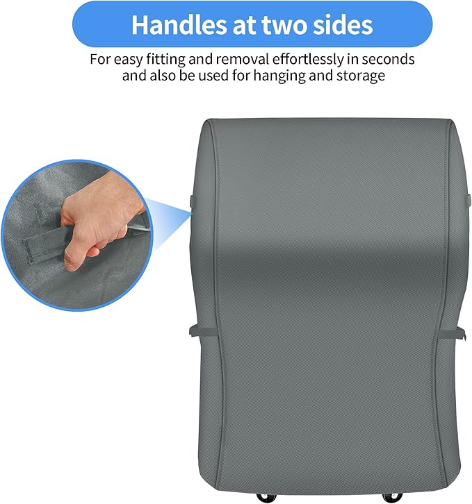 NEXCOVER Heavy Duty BBQ Grill Cover - 30 Inch, Waterproof, Fade Resistant, Rip Resistant for Weber, Brinkmann, Char Broil, Holland, Jenn Air