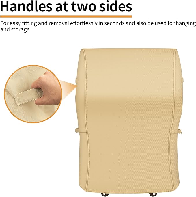 NEXCOVER Grill Cover, 30 Inch Waterproof BBQ Cover, 600D Heavy Duty Gas Grill Cover, Fade Resistant, Rip Resistant Barbecue Cover for Weber,Brinkmann, Char Broil, Holland, Jenn Air