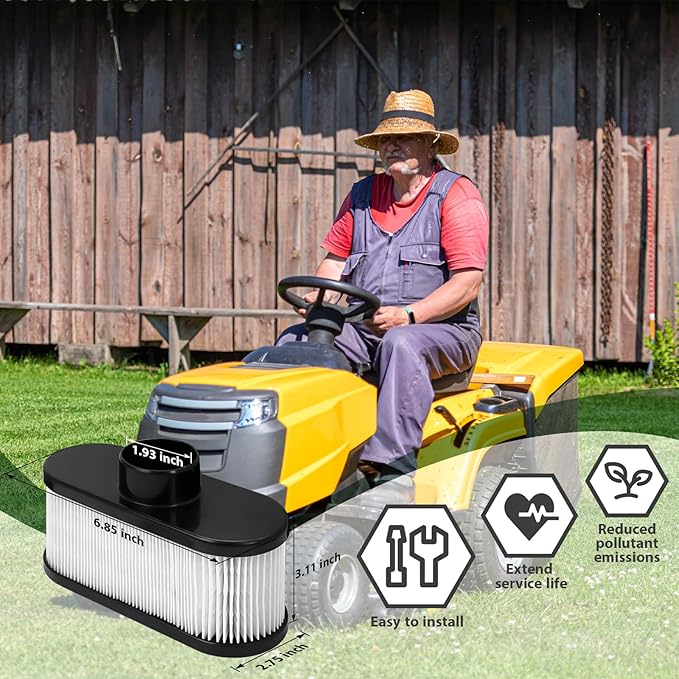 FR691V Tune Up Kit for 4-Stroke Engines Lawn Mower FR651V FR730V FS481V FS541V FS600V FS651V FS691V, Replace 11013-0752 11013-7047 Air Filter & 49065-7007 Oil Filter