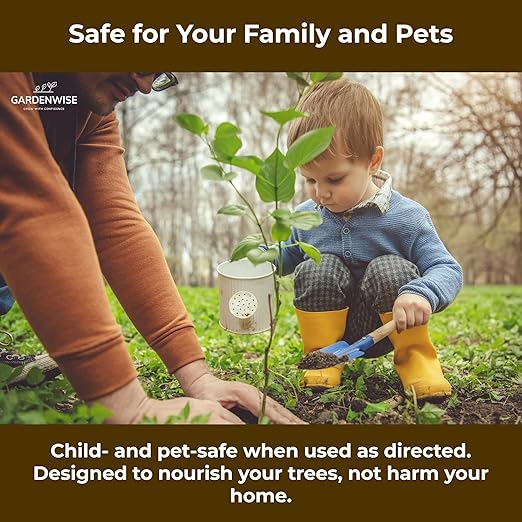 Professional Citrus Fertilizer + Vital Micronutrients; Perfect Balanced NPK for All Citrus; for Indoor and Outdoor Plants; Orange, Lime, Avocado and Lemon Tree Fertilizer (4 QUARTS)