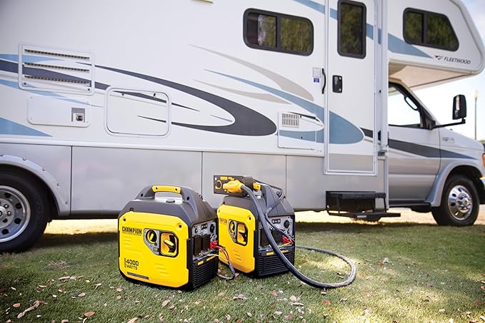 Champion Power Equipment 4000-Watt RV Ready Portable Inverter Generator with Quiet Technology and CO Shield