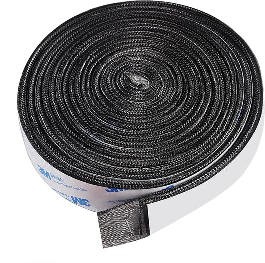 Smoker Gasket Seal for Kamado Joe Classic Grill, 150 Inch High Temp Fiberglass Wire Mesh Gasket Sealer Replacement Parts Self Stick Kit