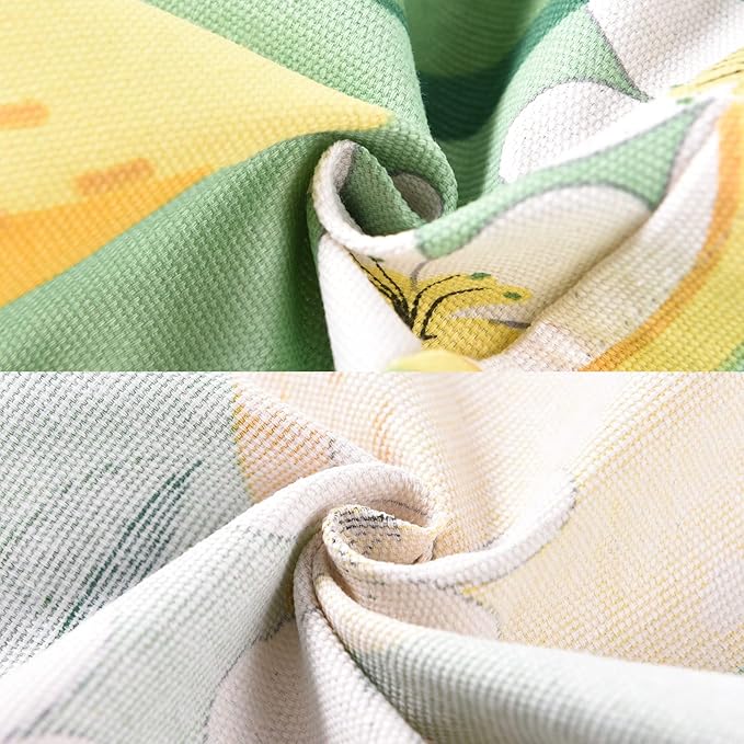 2 Pack Floral Apron for Women with Pockets, Adjustable Cotton Chef Aprons for Kitchen, Cooking, BBQ & Grill