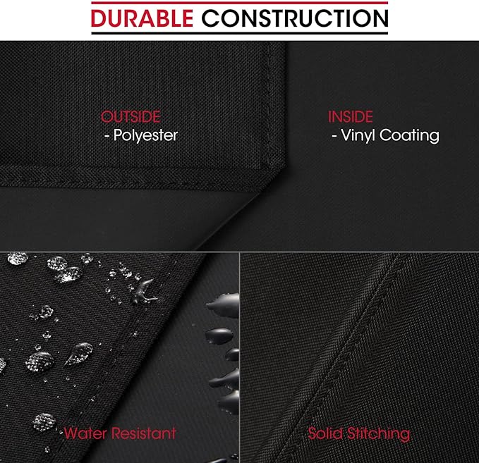 Unicook 70 Inch Griddle Grill Cover for Blackstone 36 Inch ProSeries, Heavy Duty Waterproof Large Flat Top Grill Cover with Sealed Seam, Compare to Blackstone 5005, 5482, Black