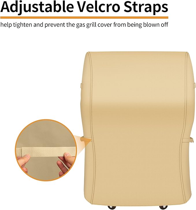 NEXCOVER Grill Cover, 30 Inch Waterproof BBQ Cover, 600D Heavy Duty Gas Grill Cover, Fade Resistant, Rip Resistant Barbecue Cover for Weber,Brinkmann, Char Broil, Holland, Jenn Air