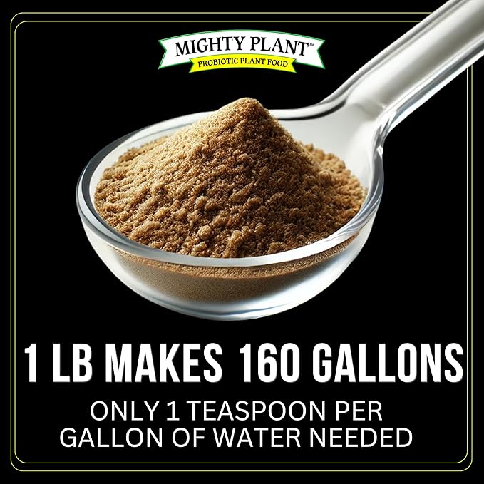 Organic Instant Compost Tea (5 oz) – Probiotic Plant Food Bloom Booster & Yield Booster for Hydroponics & All Gardening Types | Microbial Formula Converts Amino Acids for Enhanced Growth (5, Ounces)