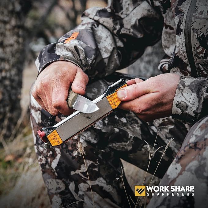 Work Sharp Guided Field Sharpener 3 Pack Gift Set, Travel Knife Sharpener Tool Multi Pack