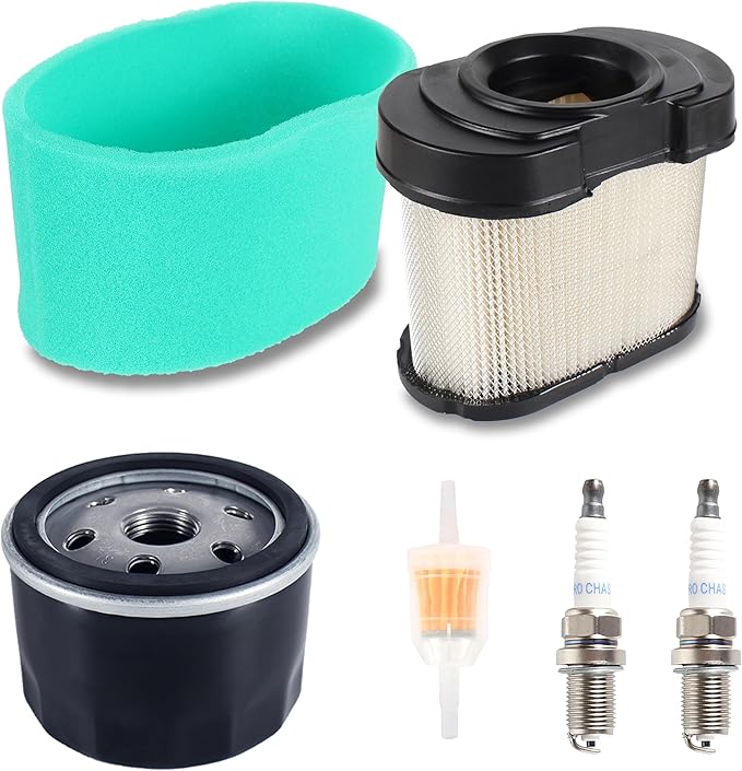 Z425 Air Filter Oil Filter Tune Up Kit for John Deere Z525E Z375R Z225 Z245 Z435 Z625 Ztrak Mowers