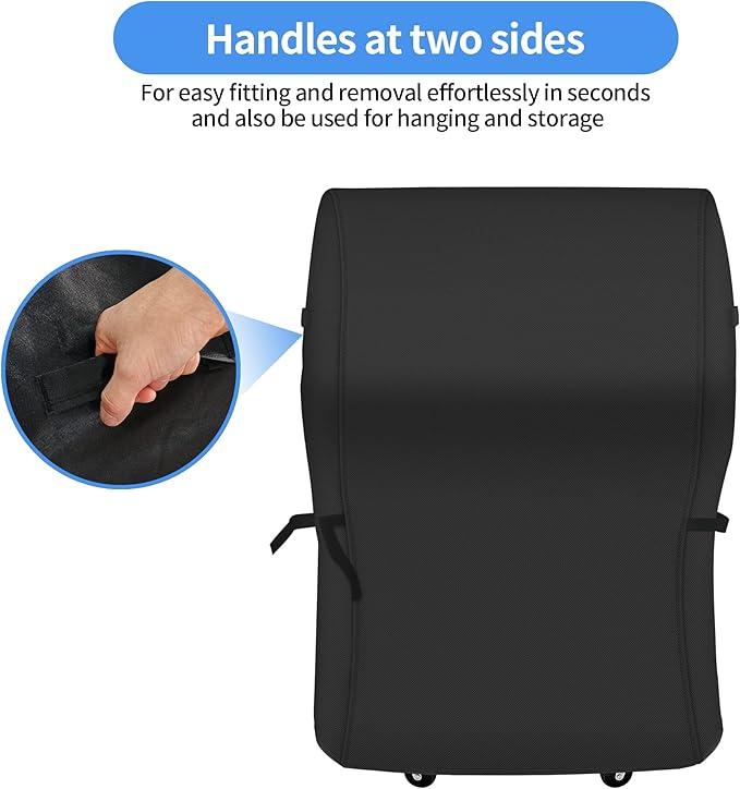 NEXCOVER Grill Cover, 30 Inch Waterproof BBQ Cover, 600D Heavy Duty Gas Grill Cover, Fade Resistant, Weather Resistant, Rip Resistant Barbecue Cover for Weber,Brinkmann, Char Broil, Holland, Jenn Air