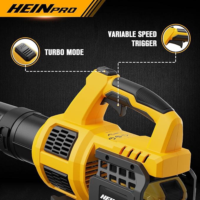 Cordless Leaf Blower Compatible with Dewalt 20V Max Battery 400CFM Electric Leaf Blower Cordless, Variable Speed, Turbo Mode, Leaf blowers Battery Powered for Lawn Care, Yard(Bare Tool)