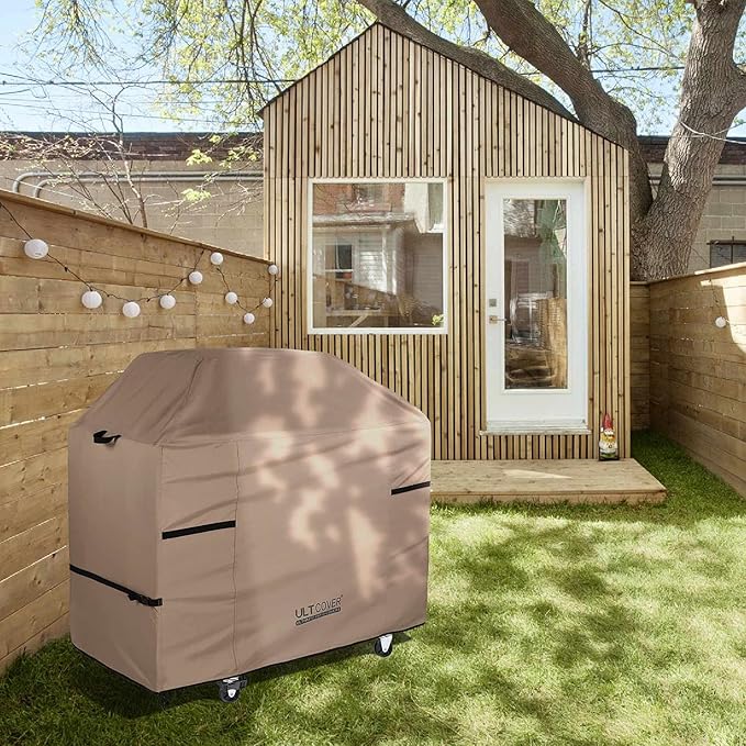 ULTCOVER Waterproof Grill Cover 52 inch, Heavy Duty BBQ Cover for 2-4 Burners Outdoor Gas Barbecue Grill