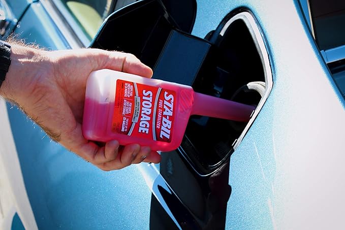 STA-BIL Storage Fuel Stabilizer - Keeps Fuel Fresh for 24 Months - Prevents Corrosion - Gasoline Treatment that Protects Fuel System - Fuel Saver - Treats 25 Gallons - 10 Fl. Oz. (22206)