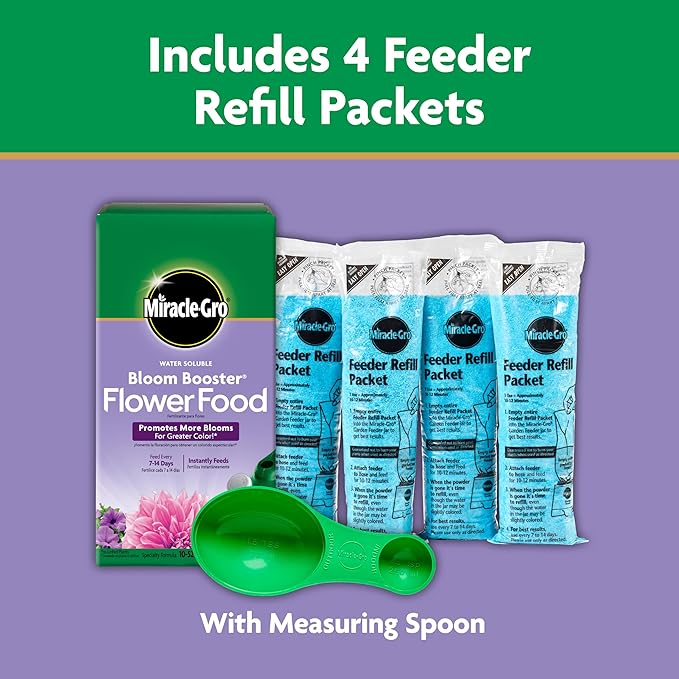 Miracle-Gro Water Soluble Bloom Booster Flower Food