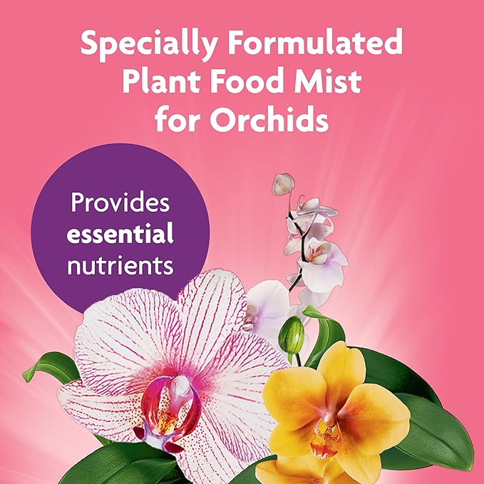 Miracle-Gro Orchid Care Bundle, Includes Potting Mix and Plant Food Mist, For Indoor and Outdoor Container Orchids