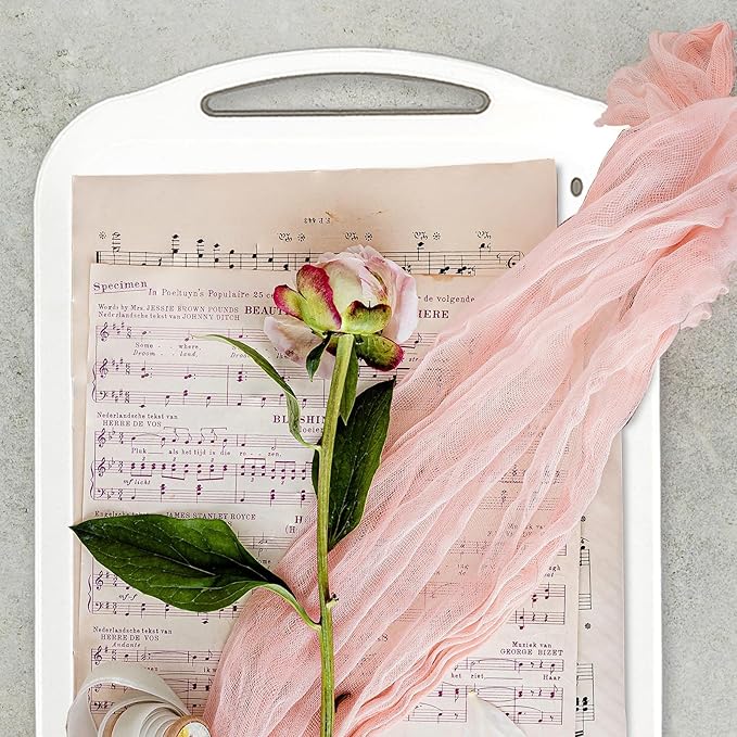 17.7" x 12.5" Anti-Slip Serving Trays with Handles, 3 Pcs X-Large Rectangular Food Serving Tray for Lap, Reusable and Durable Breakfast Tray, White