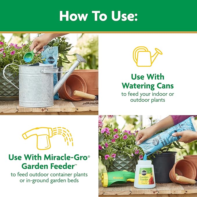 Miracle-Gro Water Soluble Bloom Booster Flower Food