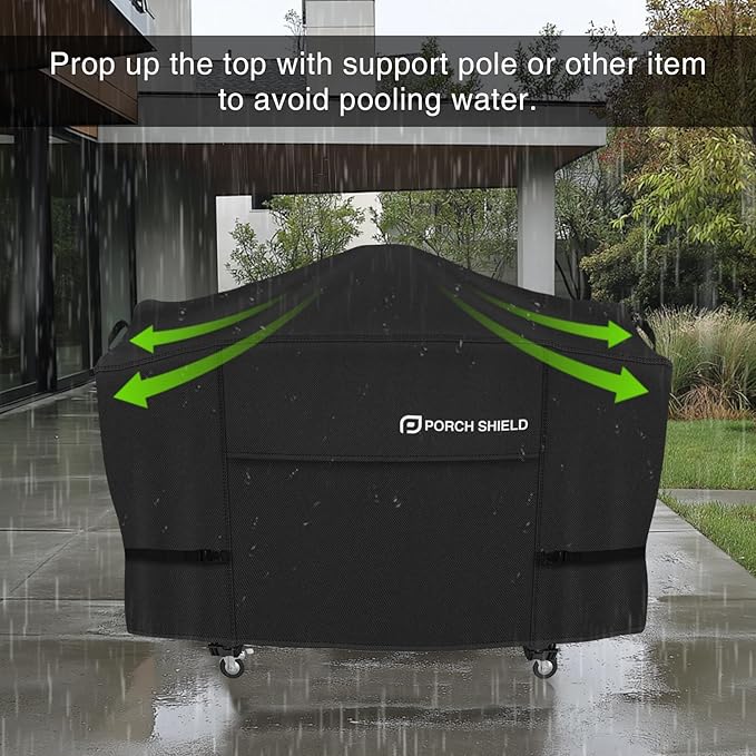 Porch Shield 36 inch Griddle Cover for Blackstone, Waterproof and Fade Resistant 600D Gas Grill Cover Fits for Blackstone 36" Griddle Cooking Station, Camp Chef and Most 4 Burner Flap Top Grill
