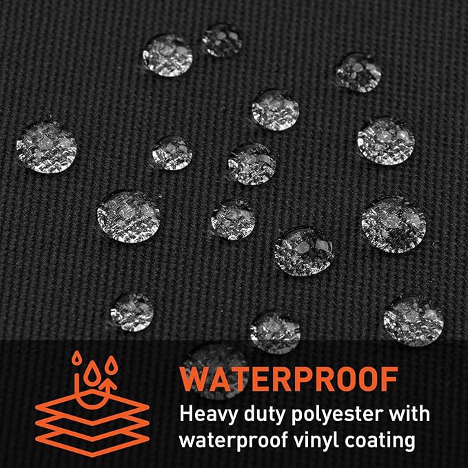 Arcedo Grill Cover 63 Inch Compatible with Weber Genesis 300 Series and New 2022 Genesis 300 Grill, Waterproof Heavy Duty Outdoor Fade Resistant Barbecue Cover, Compared to 7757